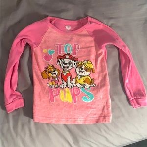 Long sleeve Paw Patrol shirt